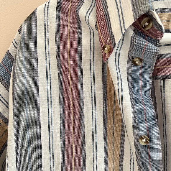 Vintage Men’s Short Sleeve Button Up Large - Picture 2 of 6